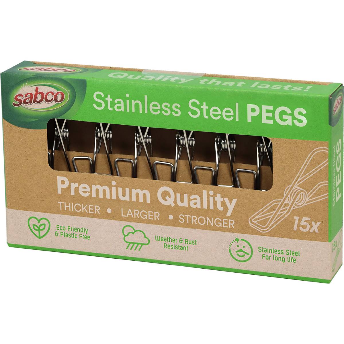 Sabco Stainless Steel Pegs