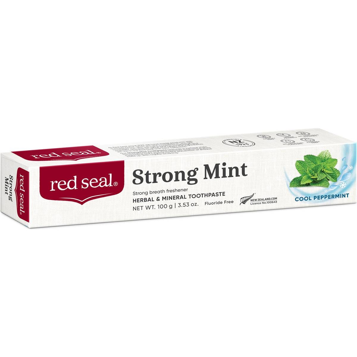 Red Seal Strong Mint Toothpaste 100g