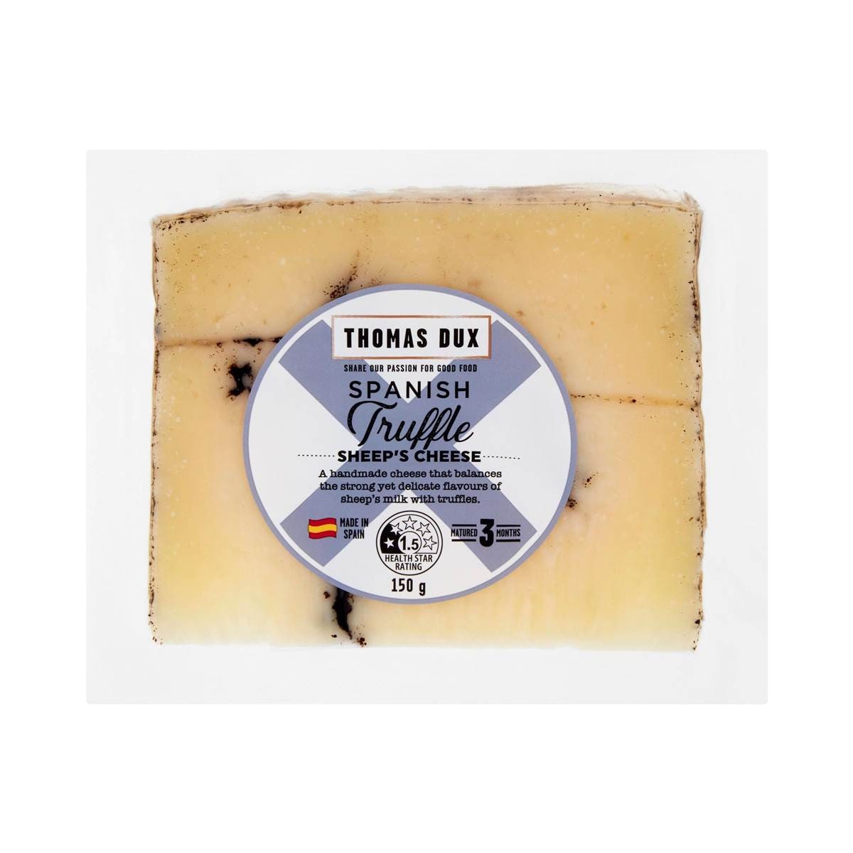 Thomas Dux Spanish Sheeps Cheese With Truffle