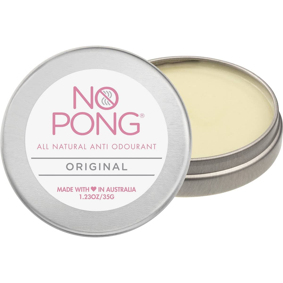No Pong Original Solid Deodorant 35g