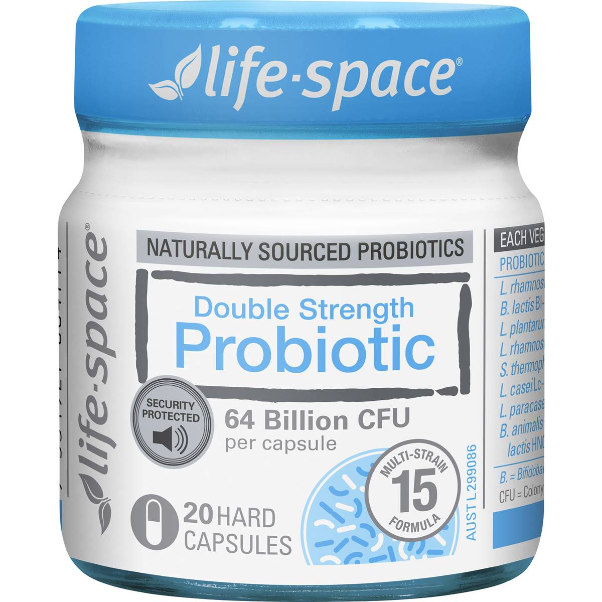 Life-Space Double Strength Probiotic Capsules 20 pack