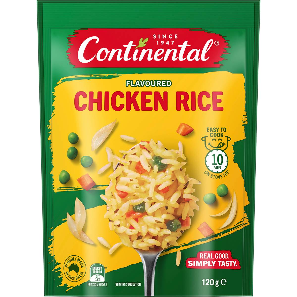 Calories in Continental Flavoured Rice Chicken calcount