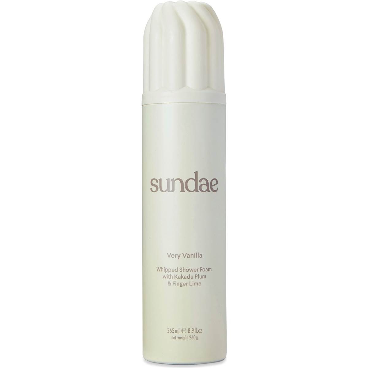 Sundae Vanilla Bean Whipped Shower Foam Body Wash 265mL