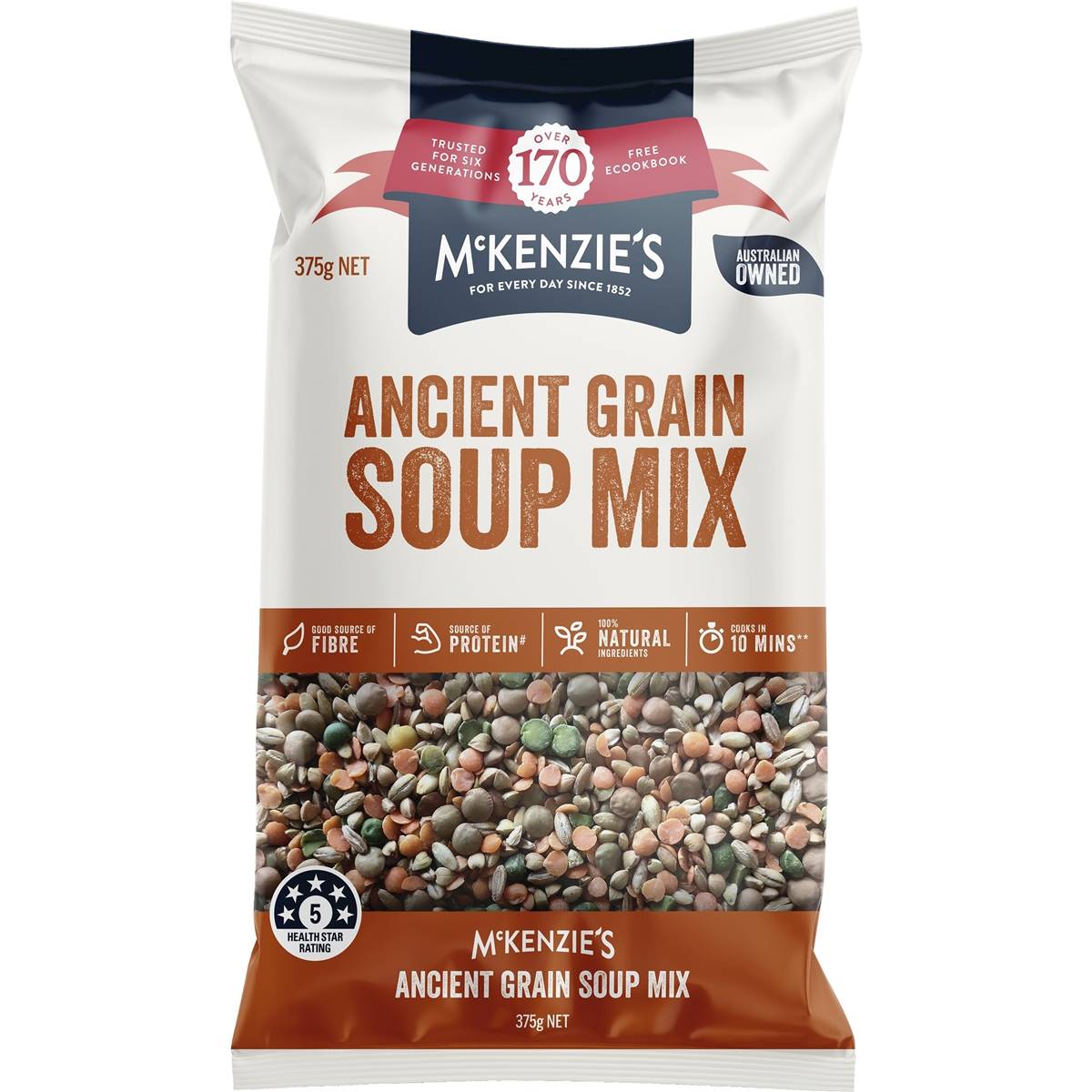 Calories in McKenzie's Ancient Grain Mix calcount