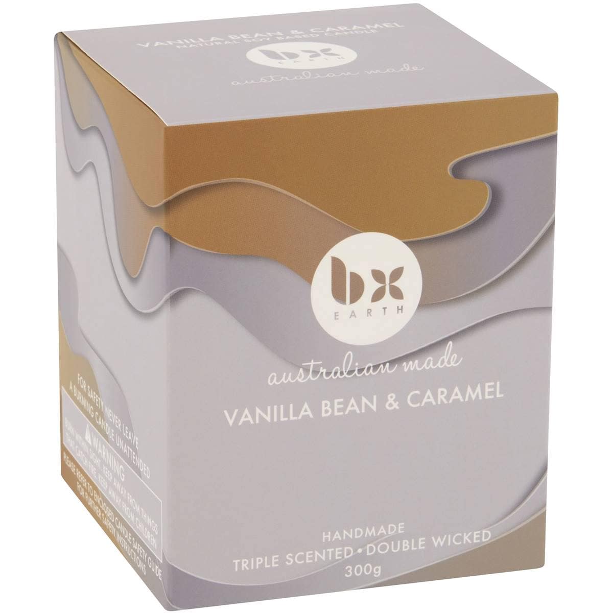 Bx Earth Vanilla Caramel Candle