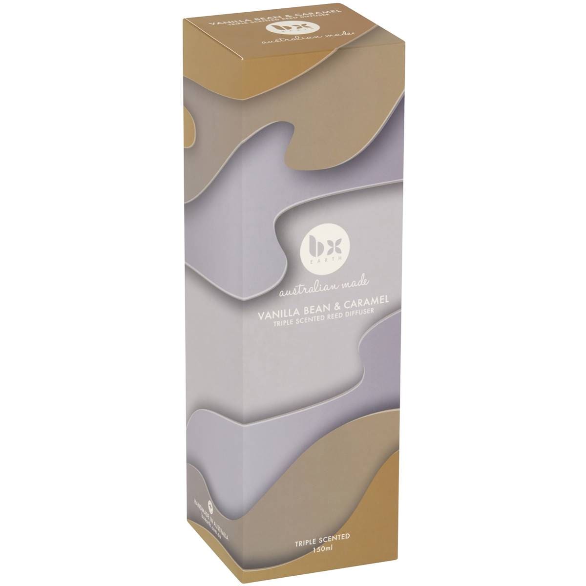 Bx Earth Vanilla Caramel Candle Reed Diffuser 150mL