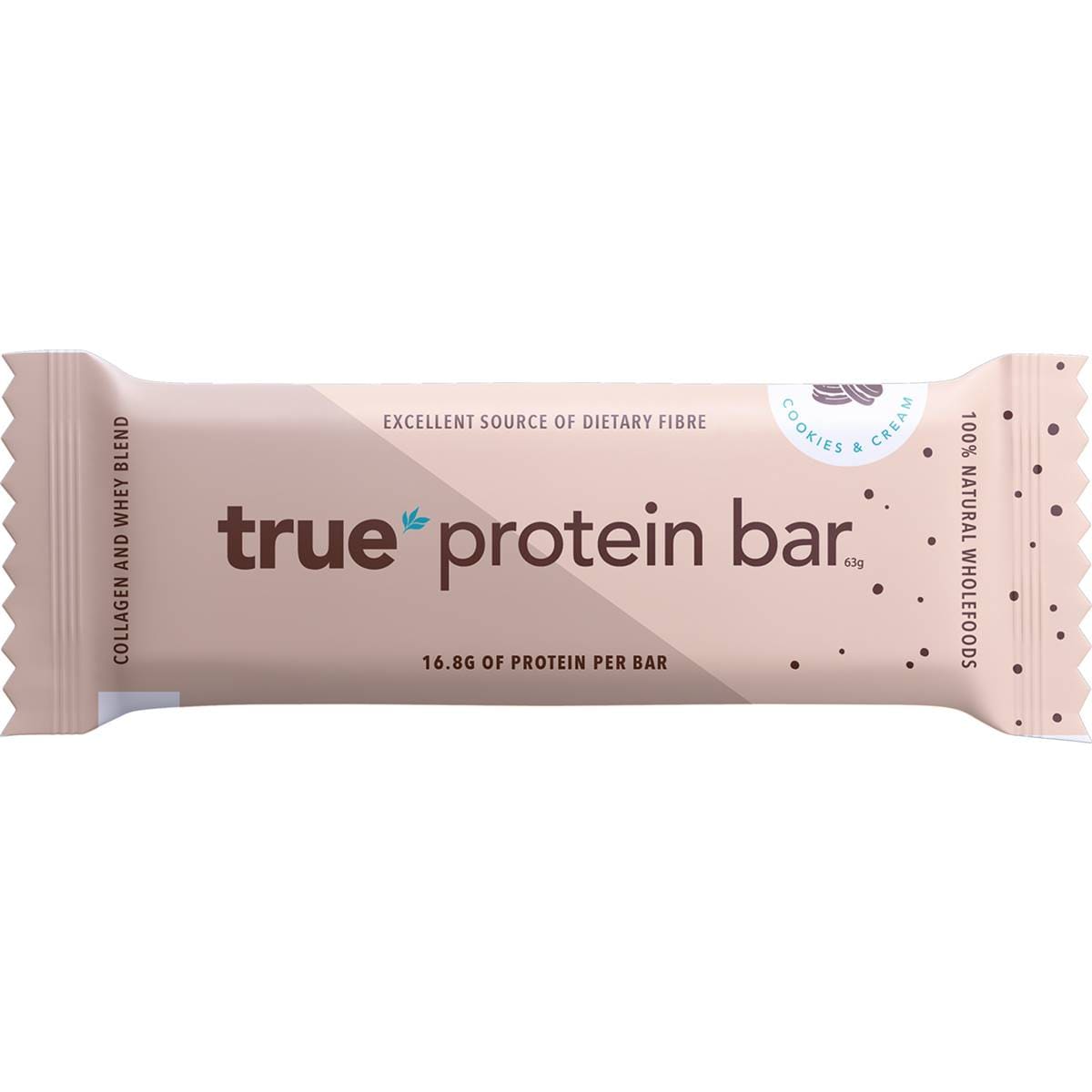 True Protein Bar Cookies & Cream