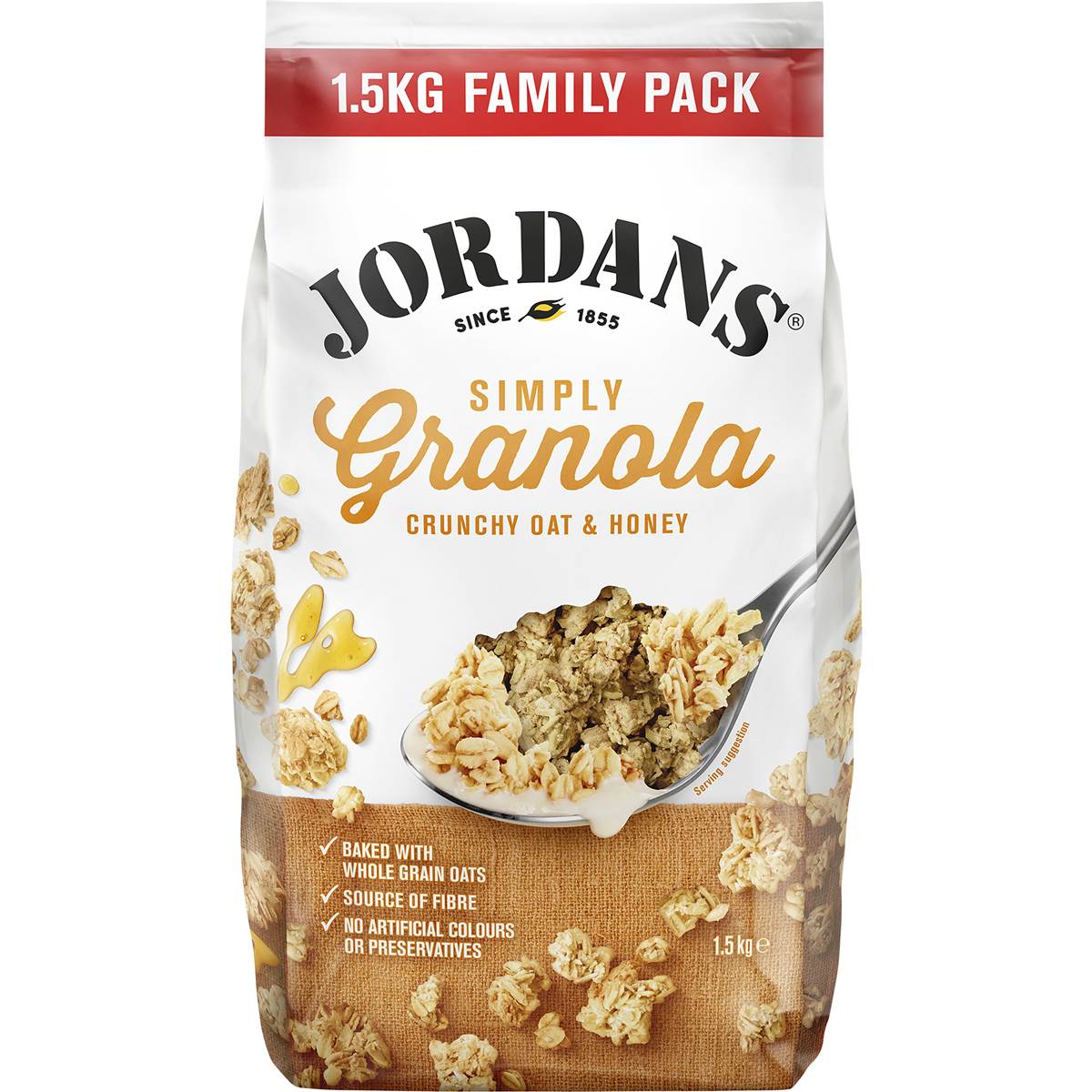 Calories in Jordans Crunchy Oat Granola Extremely Nutty Calorie Counter