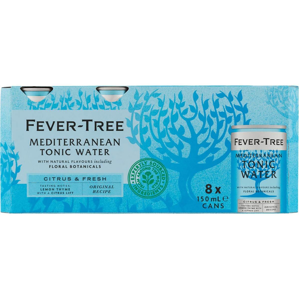 Fever-Tree Mediterranean Tonic Cans