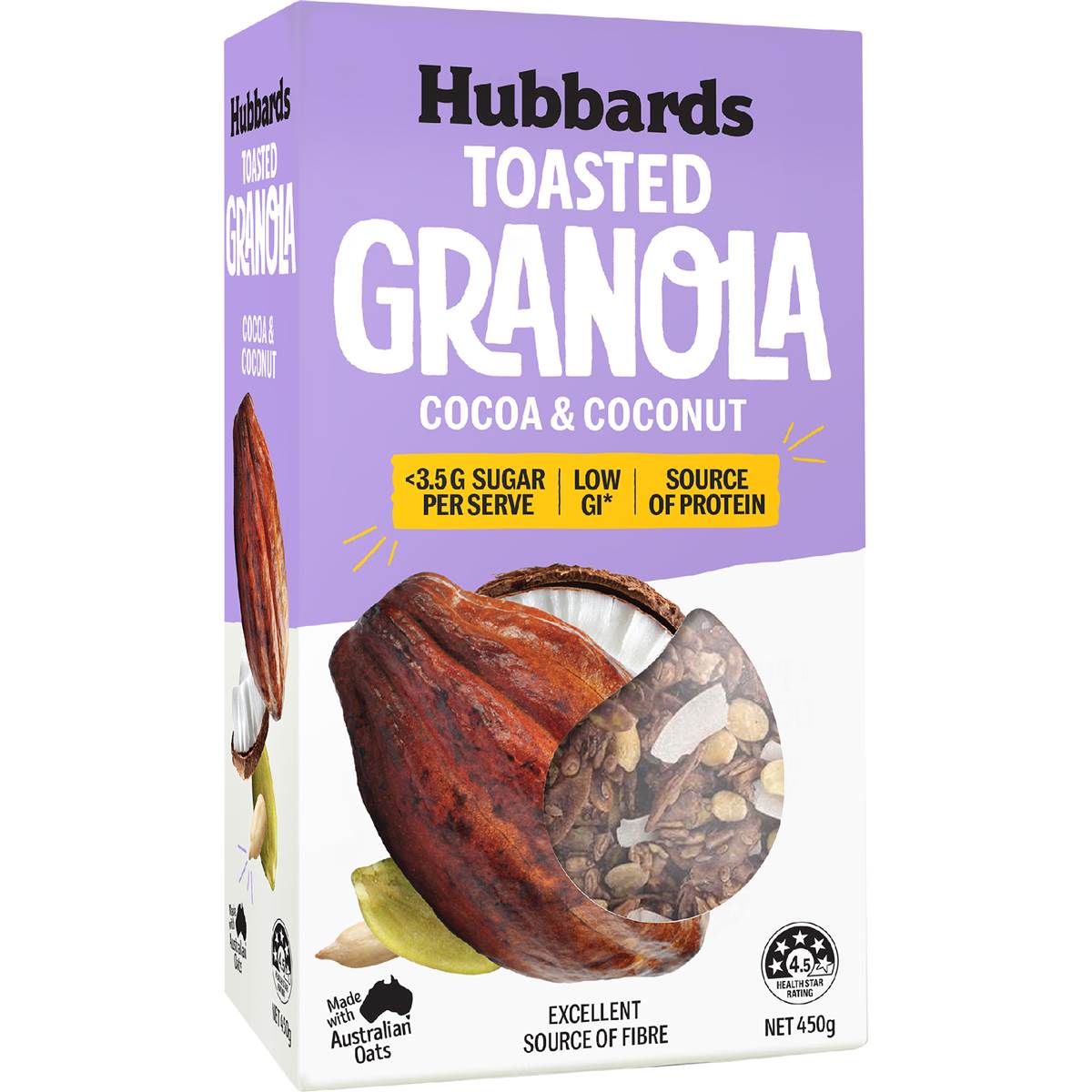 Hubbards Cocoa & Coconut Toasted Granola