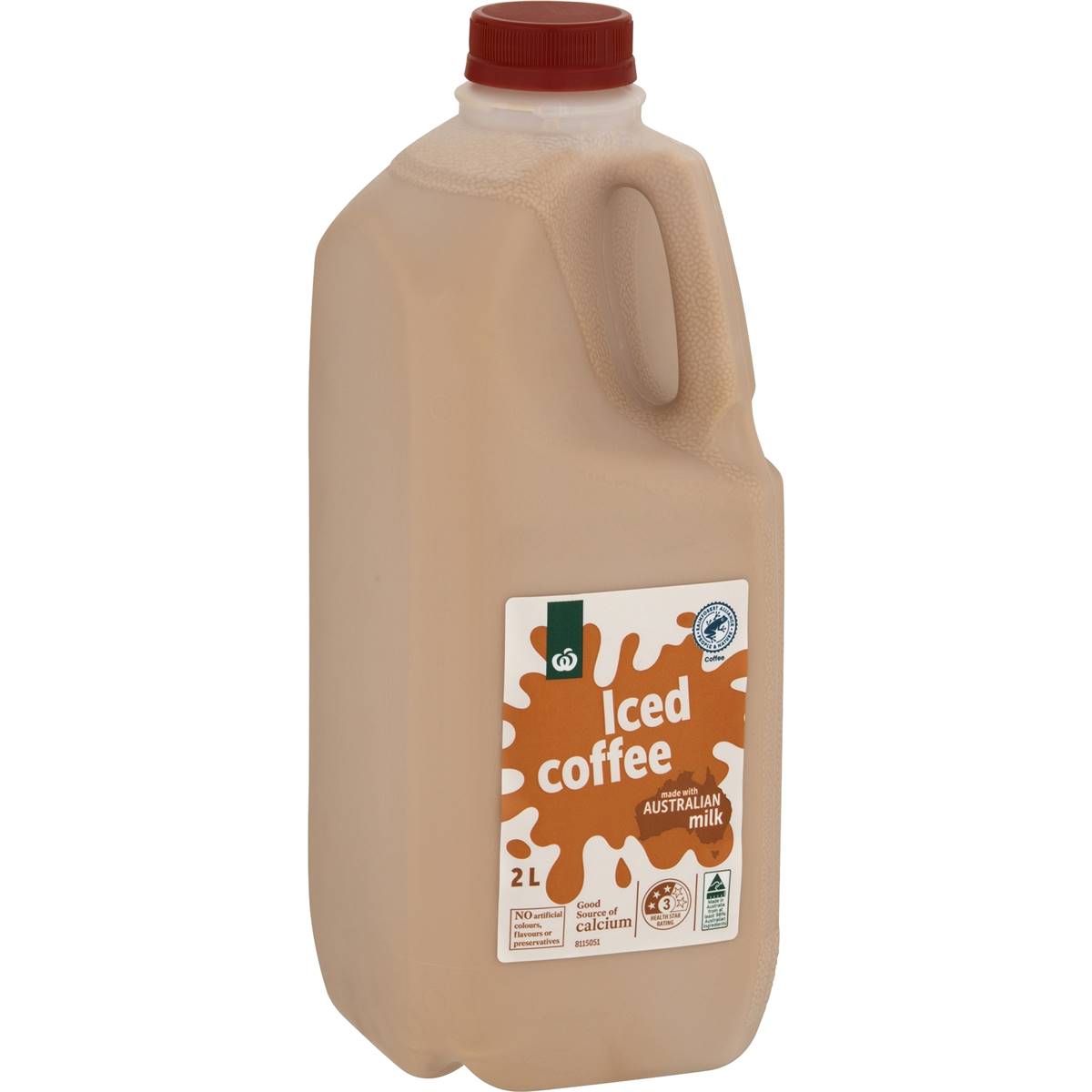 Calories in Woolworths Iced Coffee Flavoured Milk