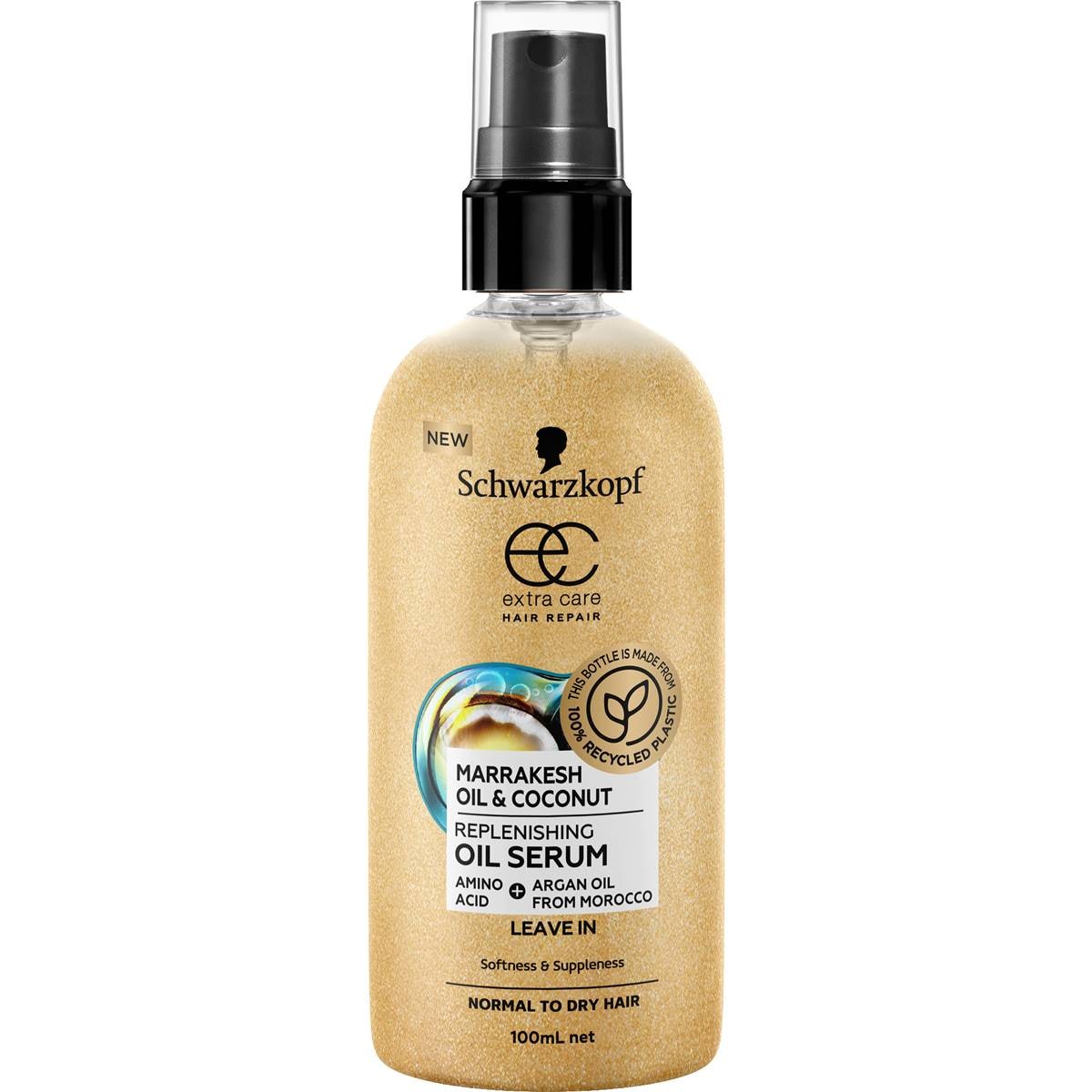 Schwarzkopf Extra Care Coconut Oil Serum For Dry Hair 100mL