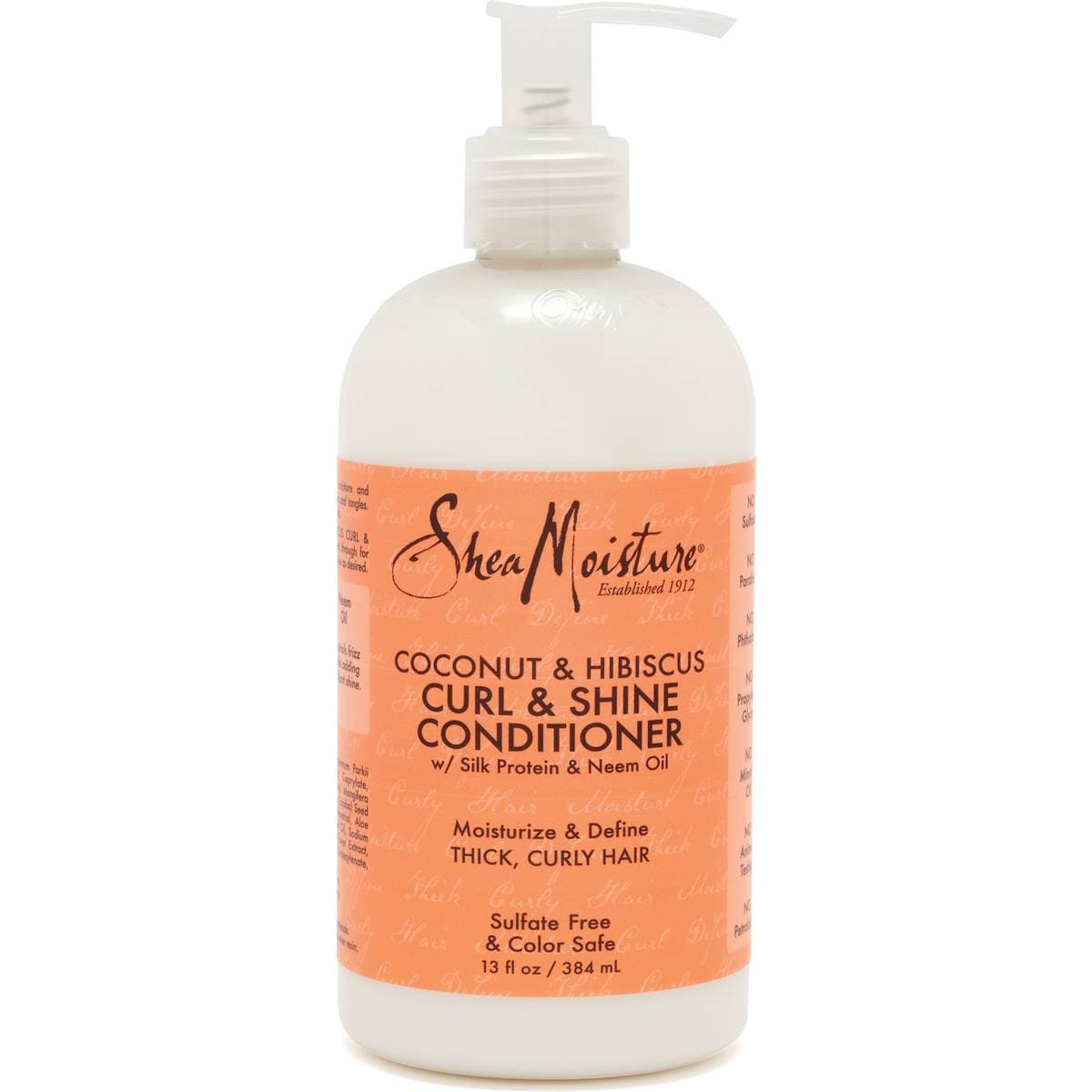 Shea Moisture Coconut & Hibiscus Curl & Shine Conditioner 384mL