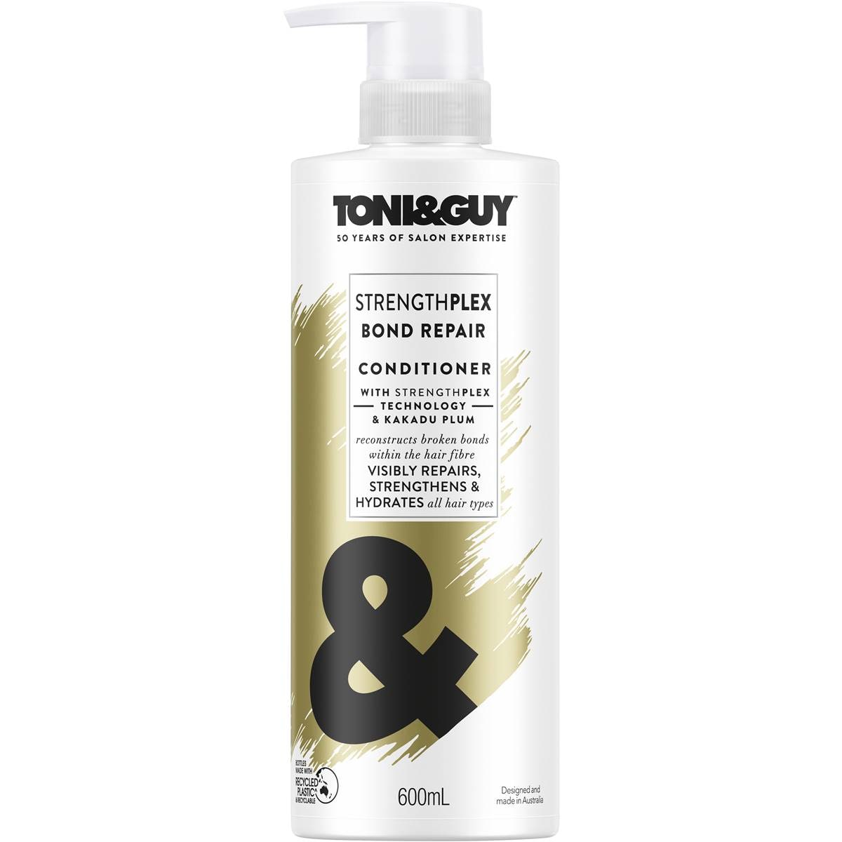 Toni & Guy Strength Plex Bond Repair Conditioner 600mL