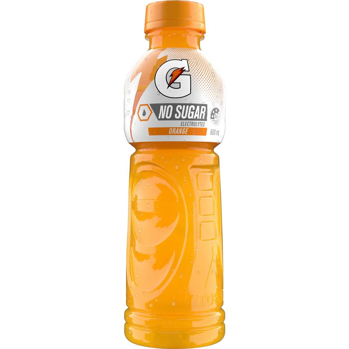 Gatorade Sports Drinks Sugar Free Orange Electrolyte Hydration 600mL