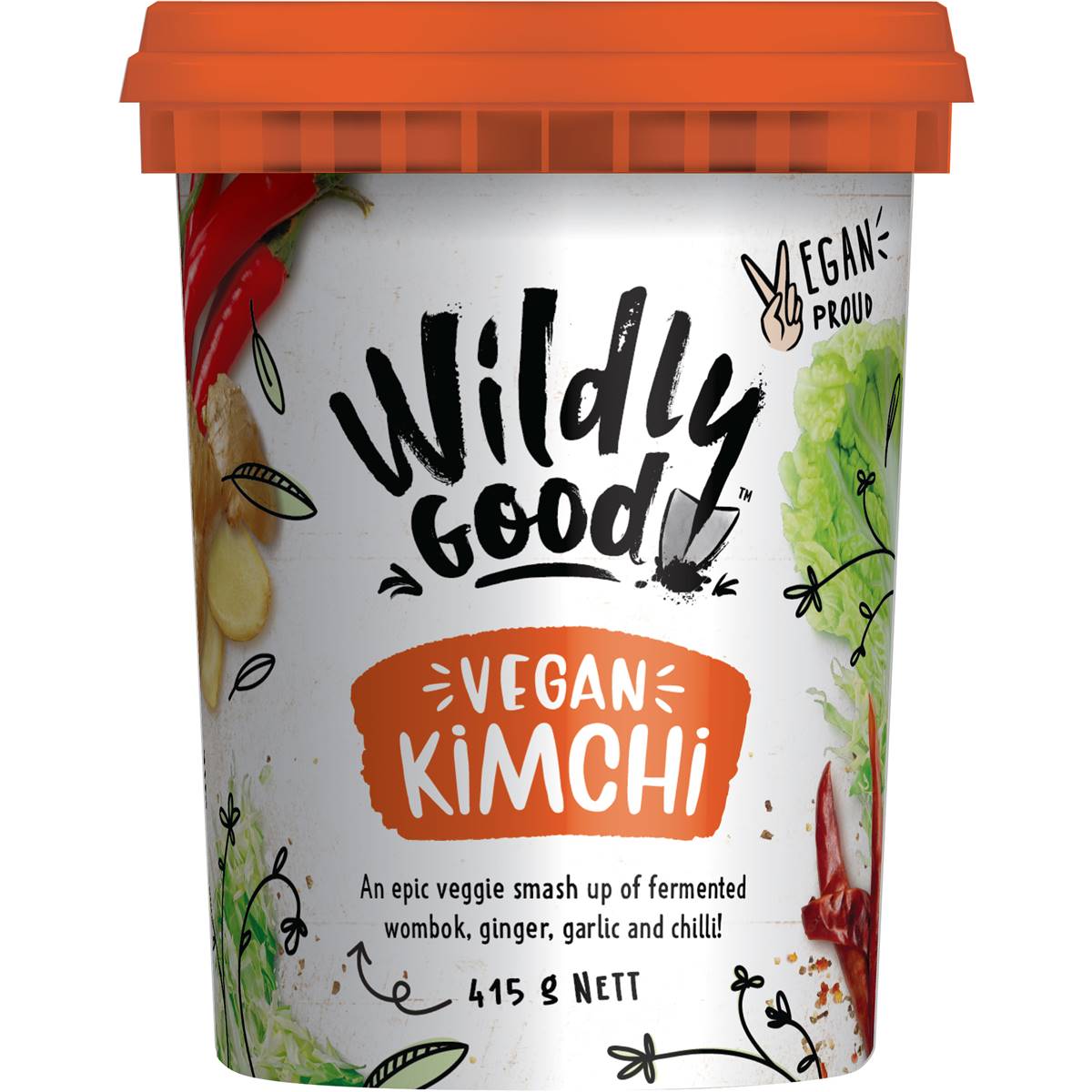 Calories in Wildly Good Vegan Kimchi