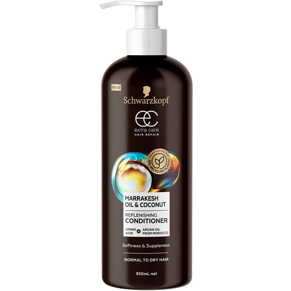 Schwarzkopf Extra Care Soft Conditioner Marrakesh Oil For Dry Hair 950mL