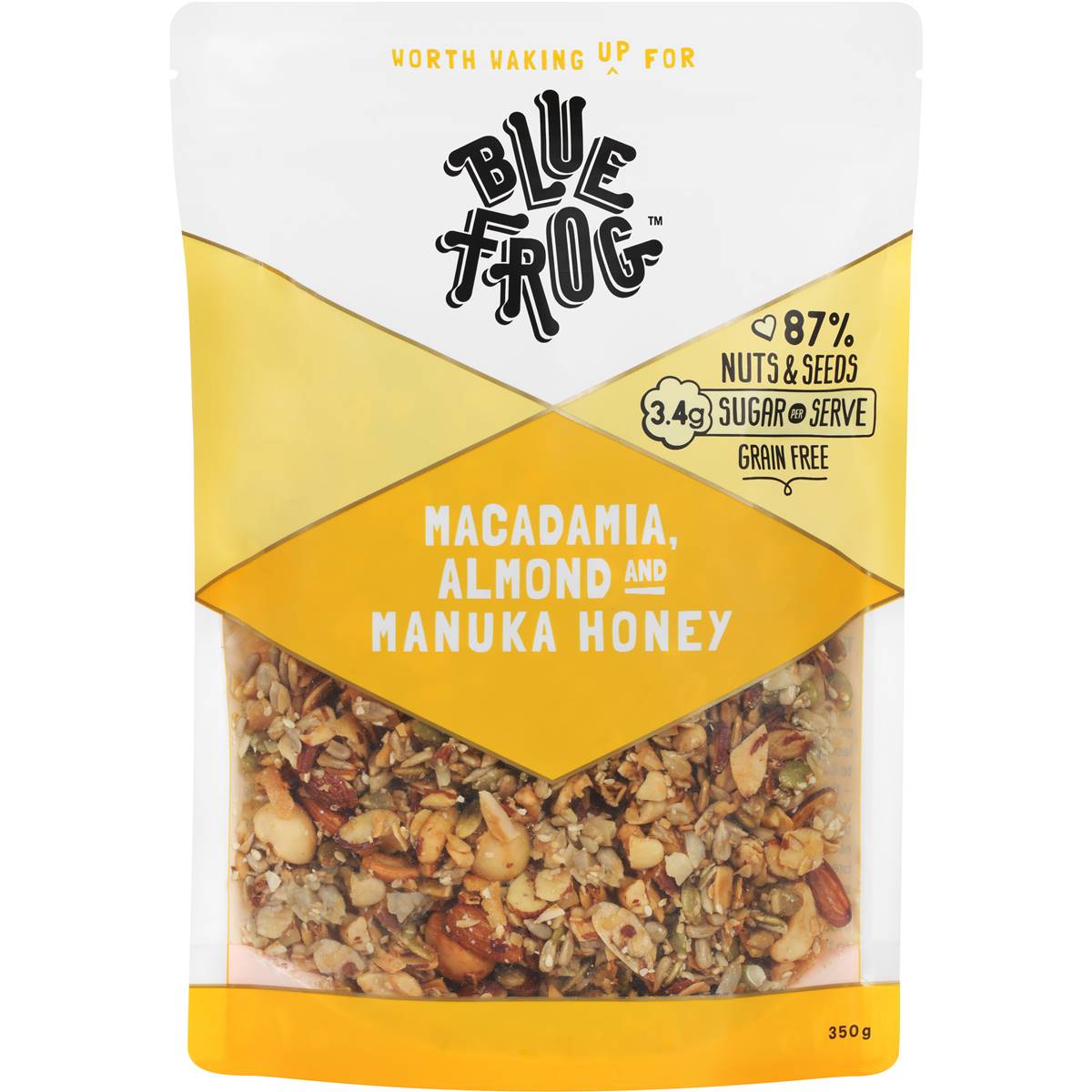 Calories in Blue Frog Raspberry, Coconut & Toasted Almond Muesli calcount