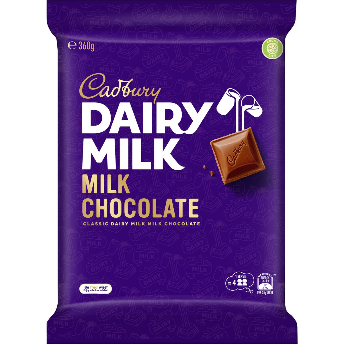 Cadbury Dairy Milk Chocolate Block