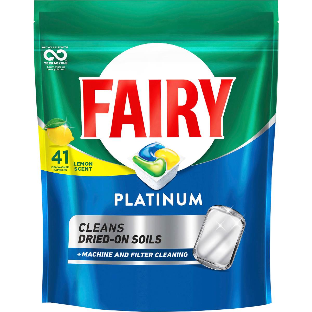 Fairy Platinum Dishwashing Tablets 41 pack