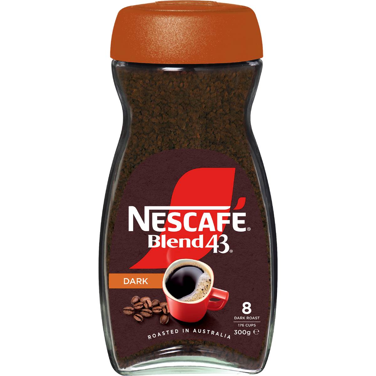 Nescafe Blend 43 Dark Roast Instant Coffee Jar