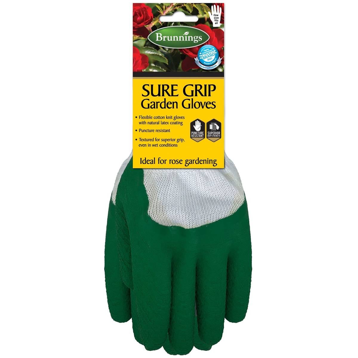Brunnings Sure Grip Garden Gloves 1 pair