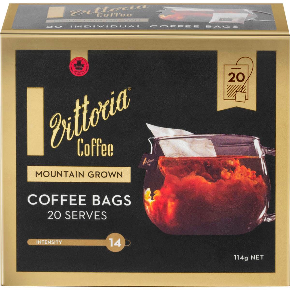 Vittoria Coffee Bags Mountain Grown
