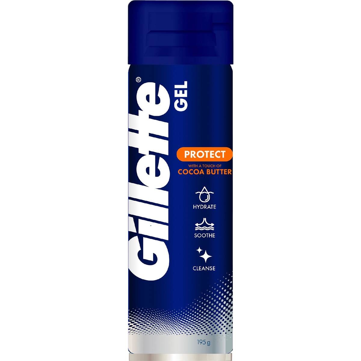 Gillette Protect Shaving Gel With A Touch Of Cocoa Butter
