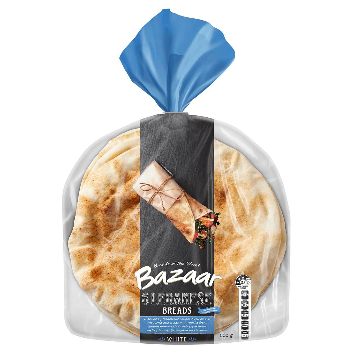 Bazaar Lebanese Bread White
