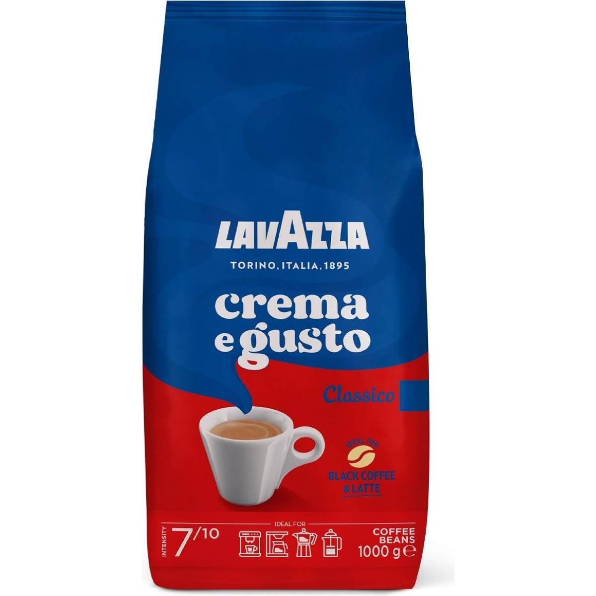 Lavazza Crema e Gusto Classico Coffee Beans