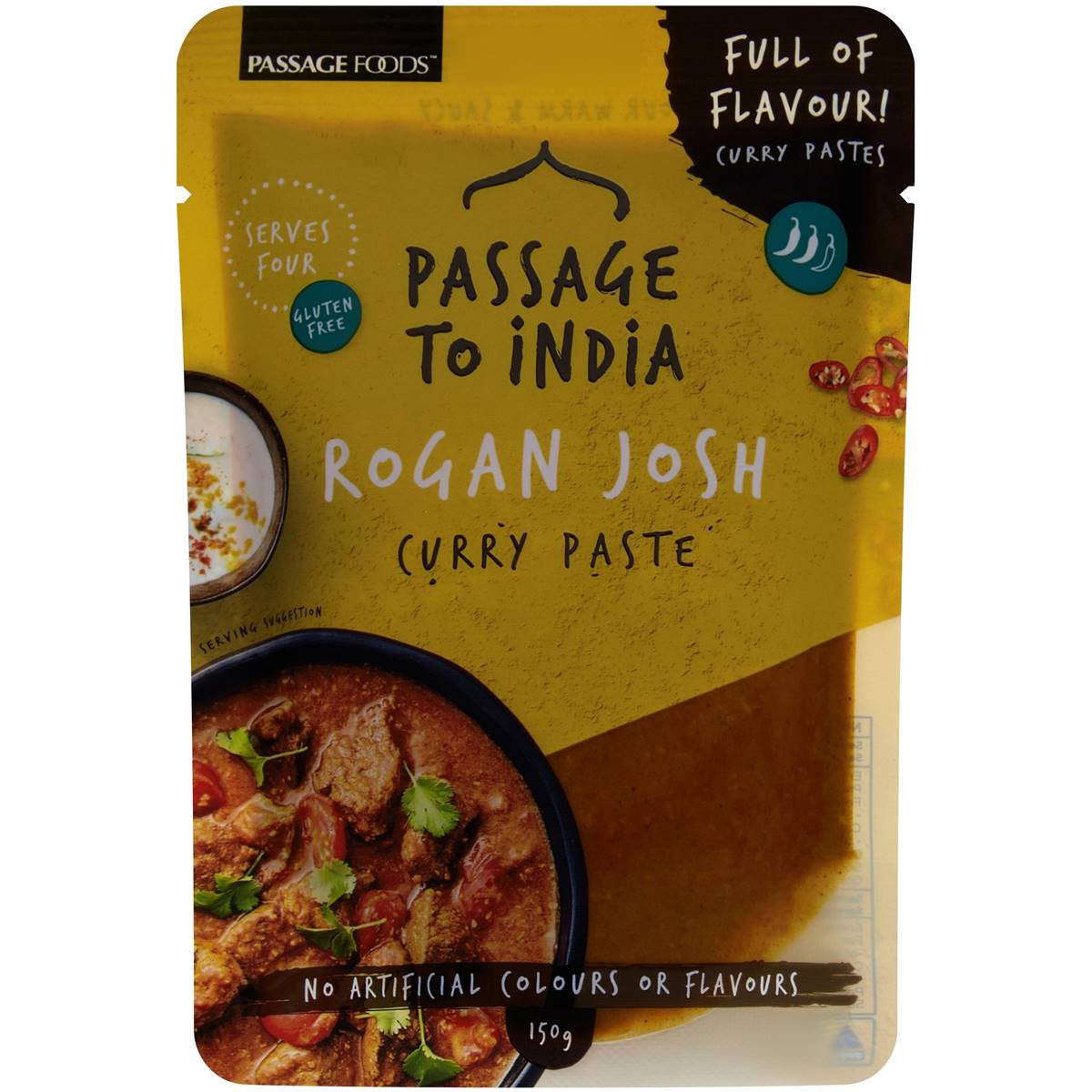 Calories in Sharwoods Rogan Josh Paste calcount