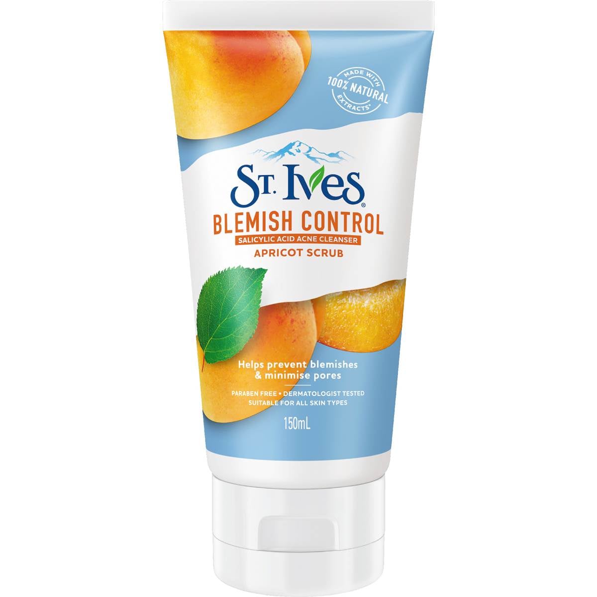 St. Ives Apricot Facial Scrub Blemish Control 150mL