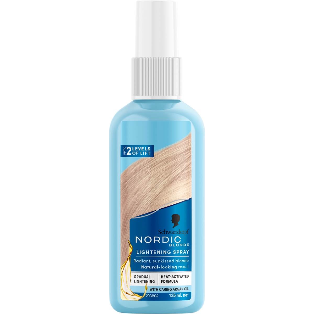 Schwarzkopf Nordic Blonde Hair Colour G1 Argan Oil Lightening Spray 125mL