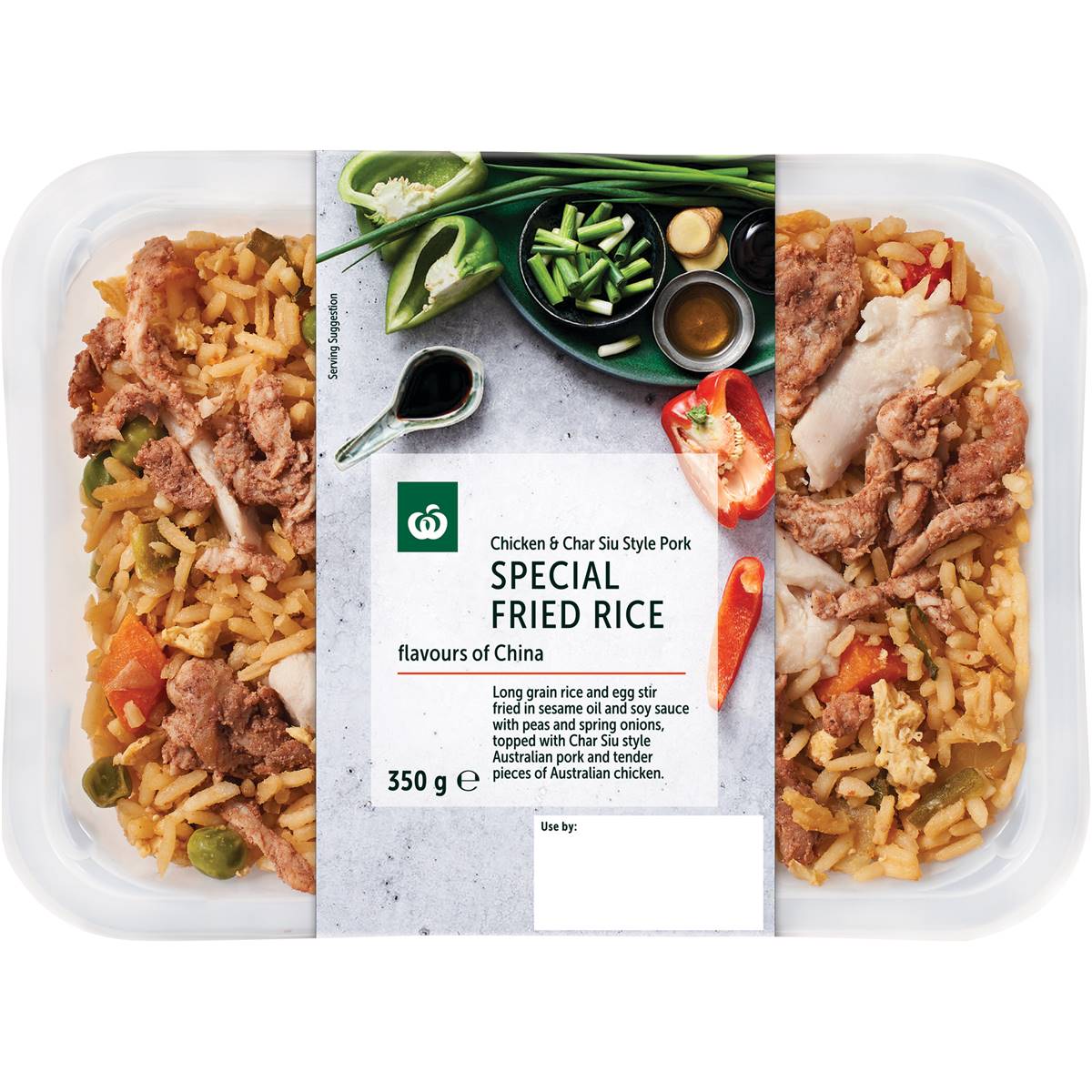 Calories in Woolworths Special Fried Rice