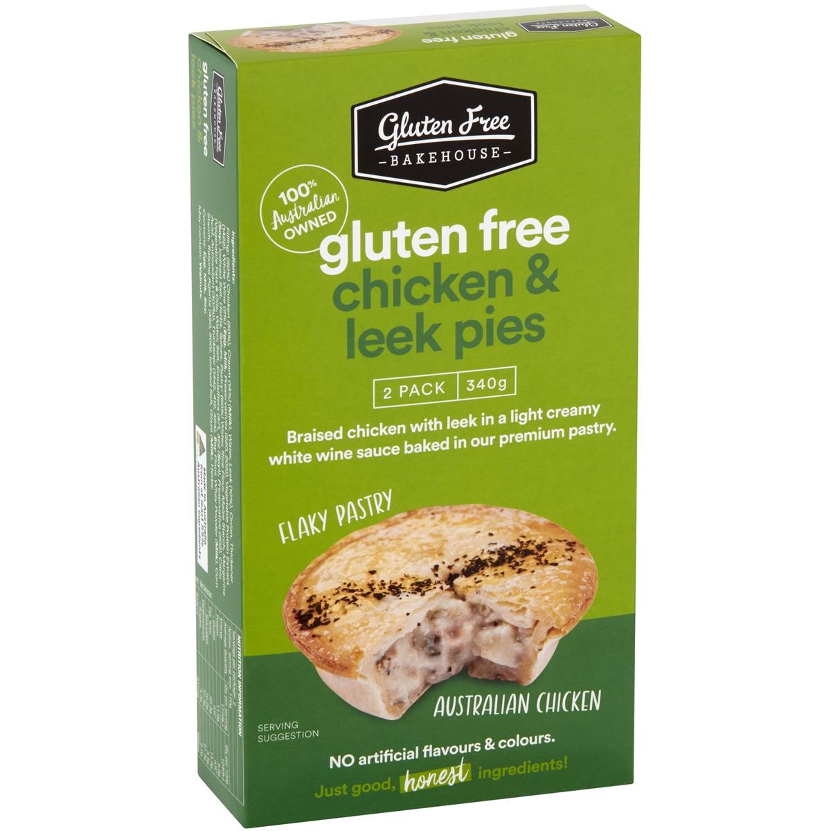 Gluten Free Bakehouse Chicken & Leek Pies