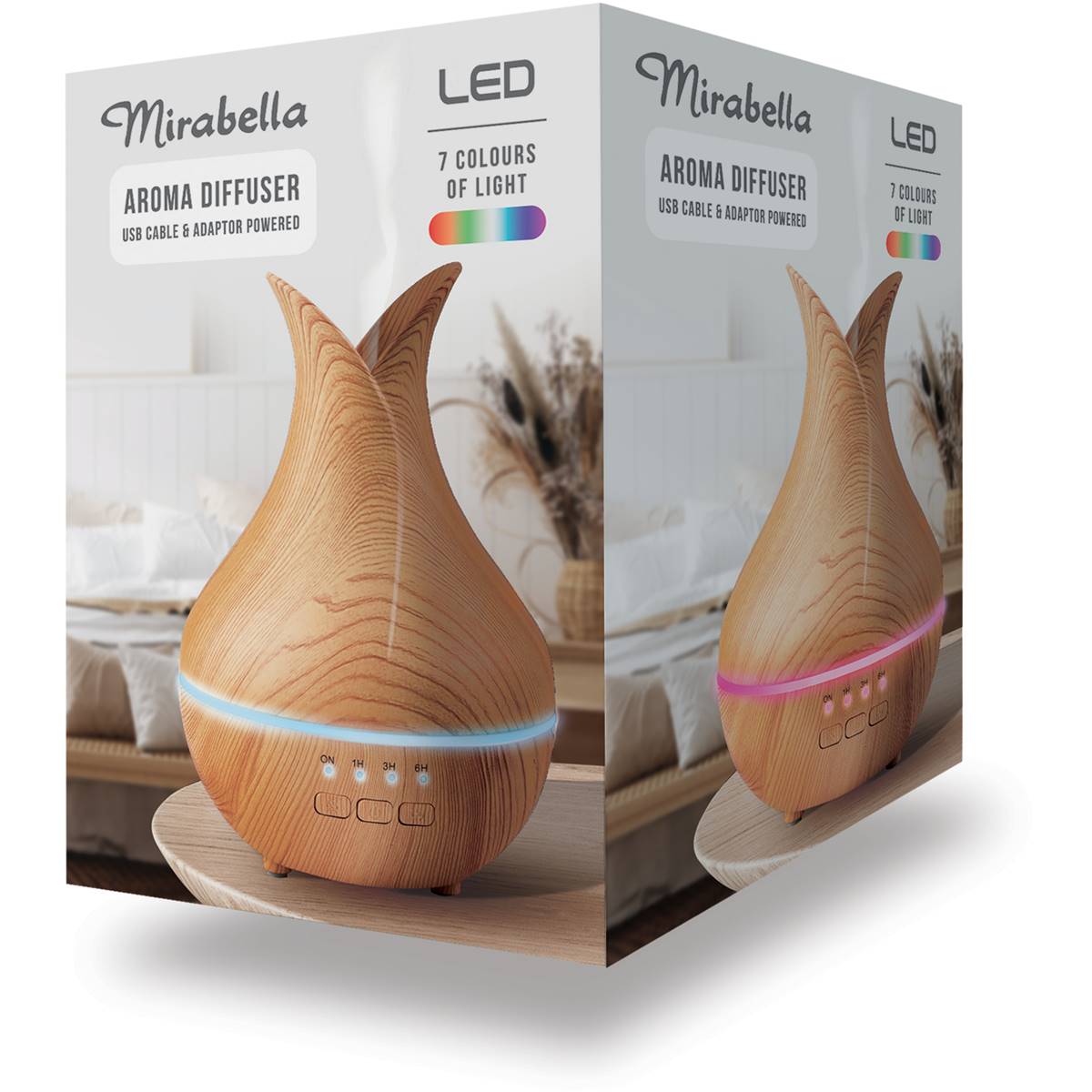 Mirabella Aroma Air Diffuser With Adaptor each