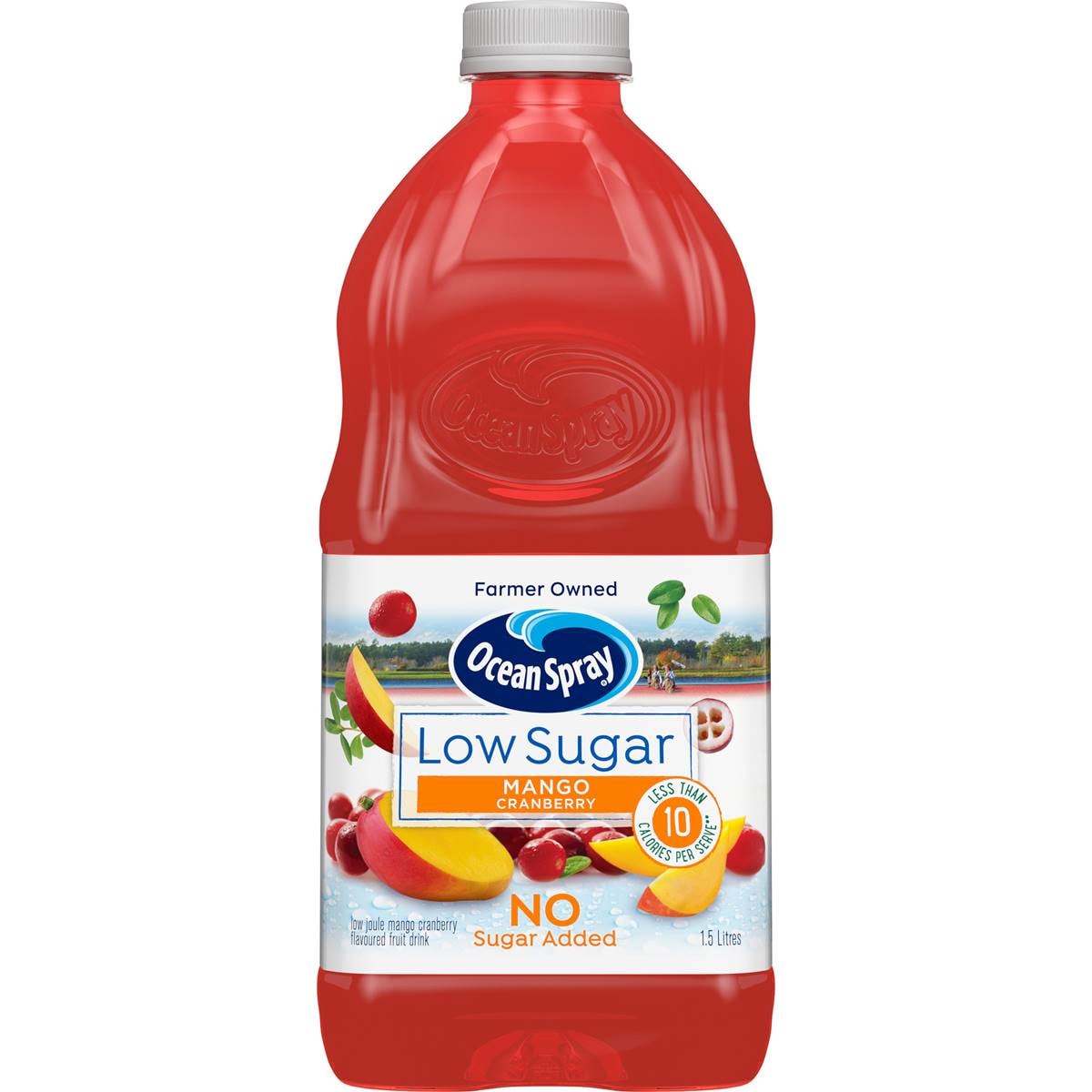 Calories in Ocean Spray Low Sugar Mango Cranberry Drink calcount