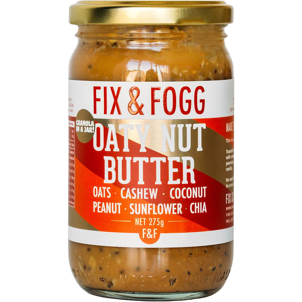 Calories in Fix And Fogg Peanut Butter Smooth calcount