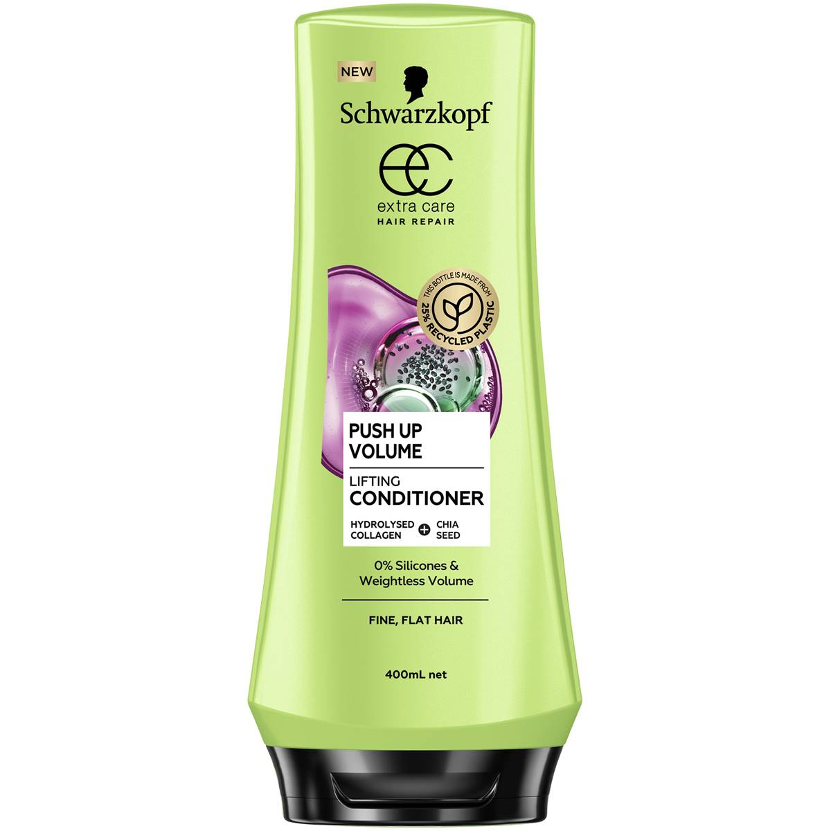 Schwarzkopf Extra Care Push Up Volume Conditioner For Fine Hair 400mL