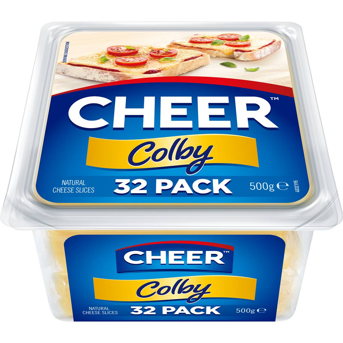 Calories in Cheer Colby Cheese Slices calcount