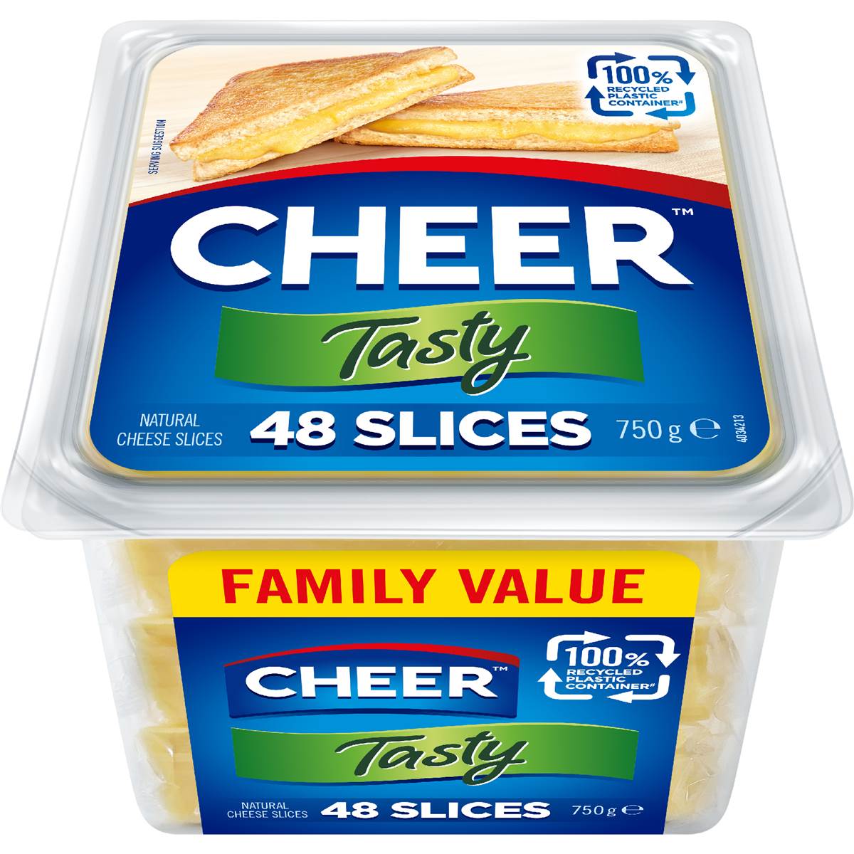 Calories in Cheer Cheese Slices Tasty Light calcount