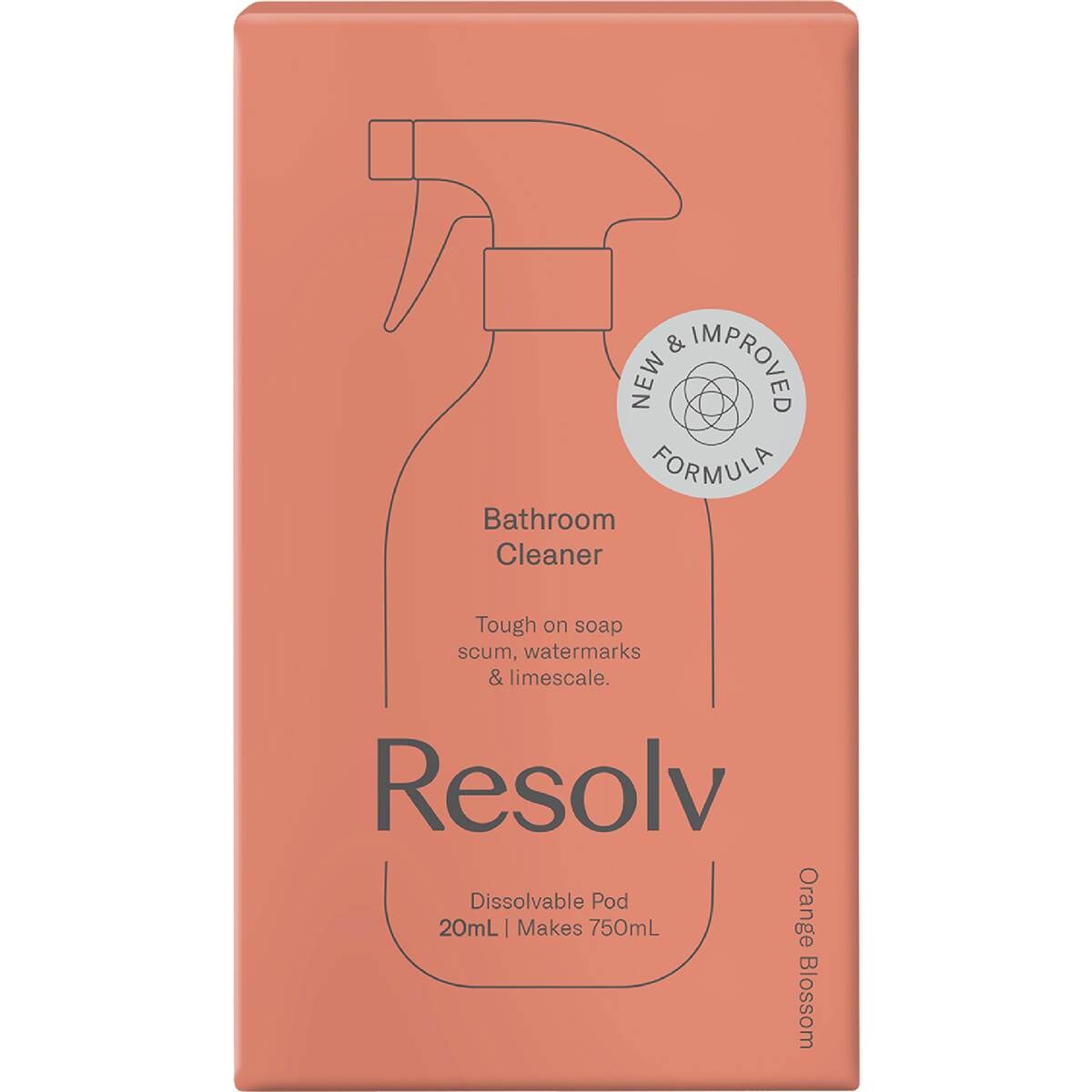 Resolv Bathroom Cleaner Pod Pomegranate & Cherry 10mL