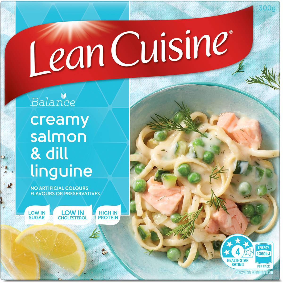 Calories in Lean Cuisine Bowl Salmon Linguine Salmon & Dill Linguine calcount