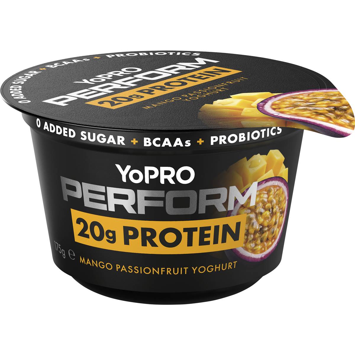Calories in Yopro Perform Mango Passionfruit High Protein Yoghurt