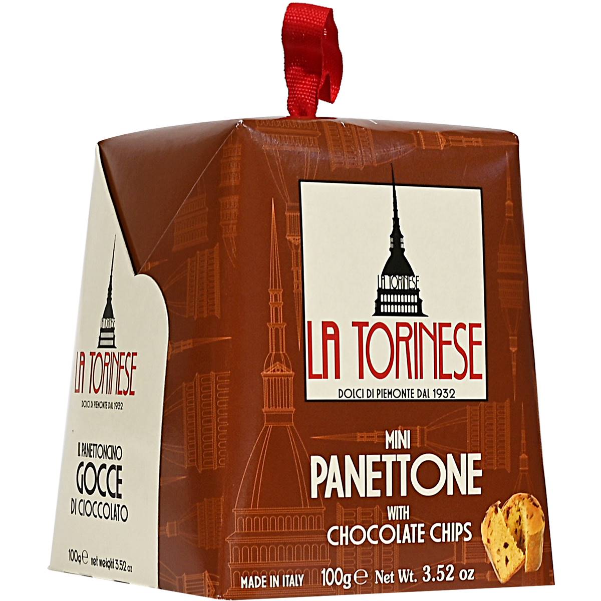 Calories in La Torinese Mini Panettone Choc Chip Panettone