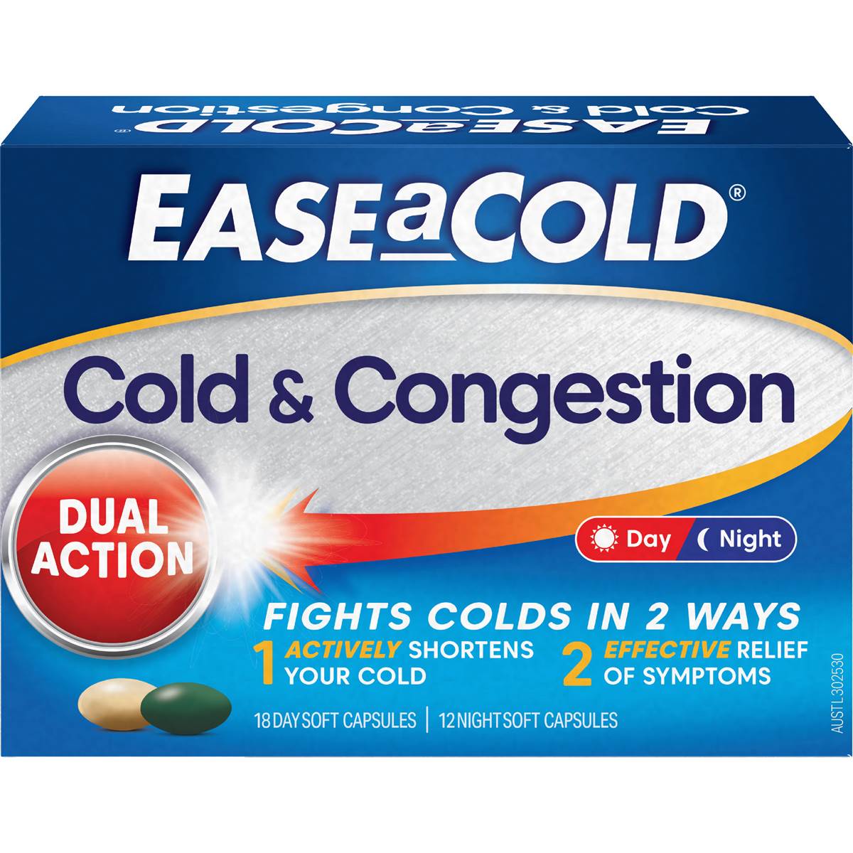 EASEaCOLD Tablets Day & Night