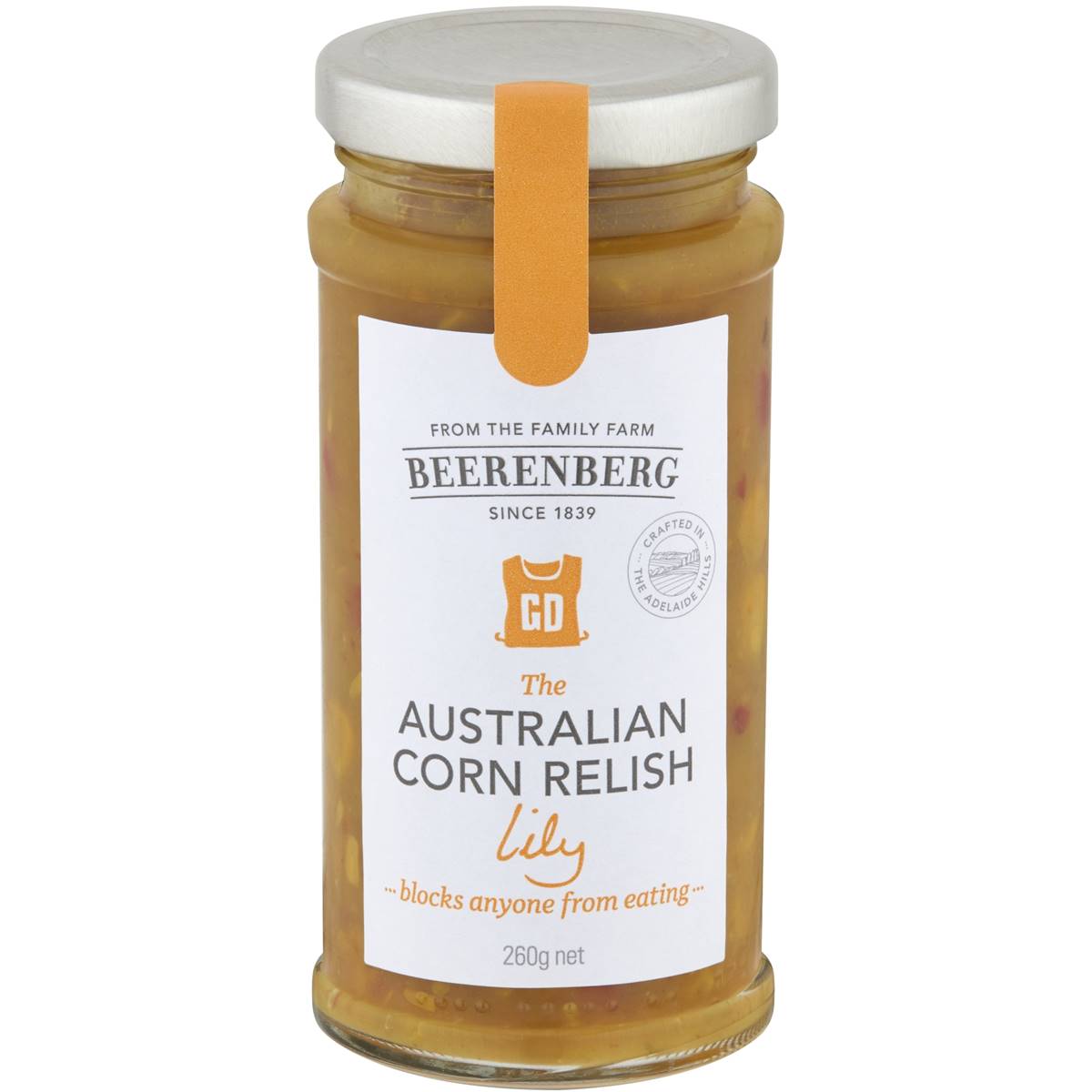 Calories in Beerenberg Australian Corn Relish calcount