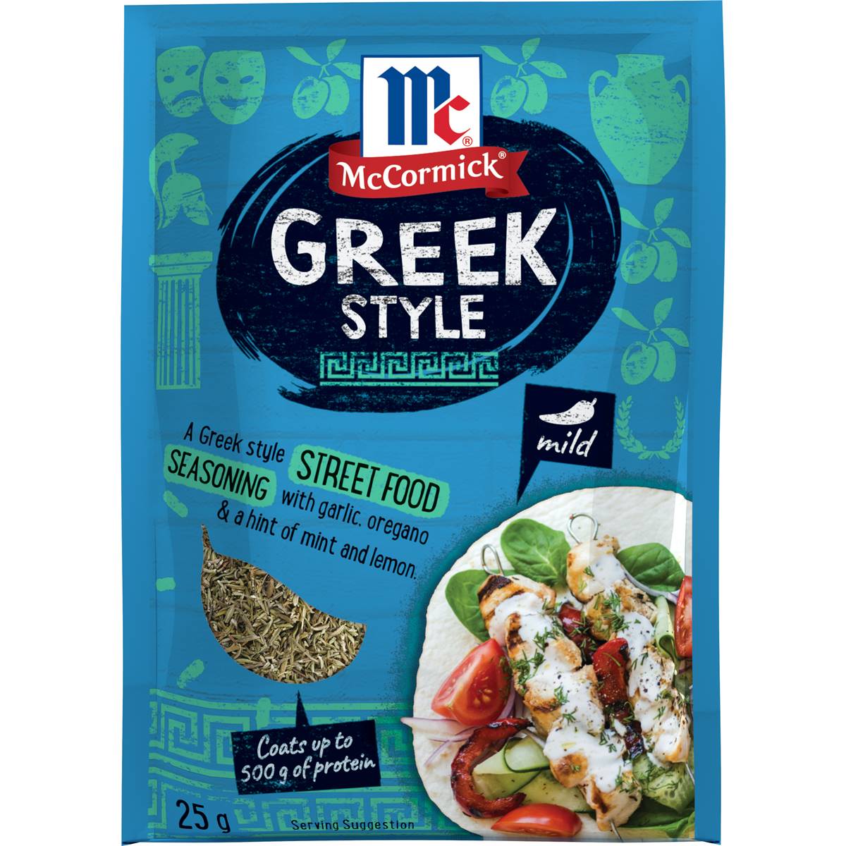 Calories in Mccormick Greek Style Street Food Seasoning calcount