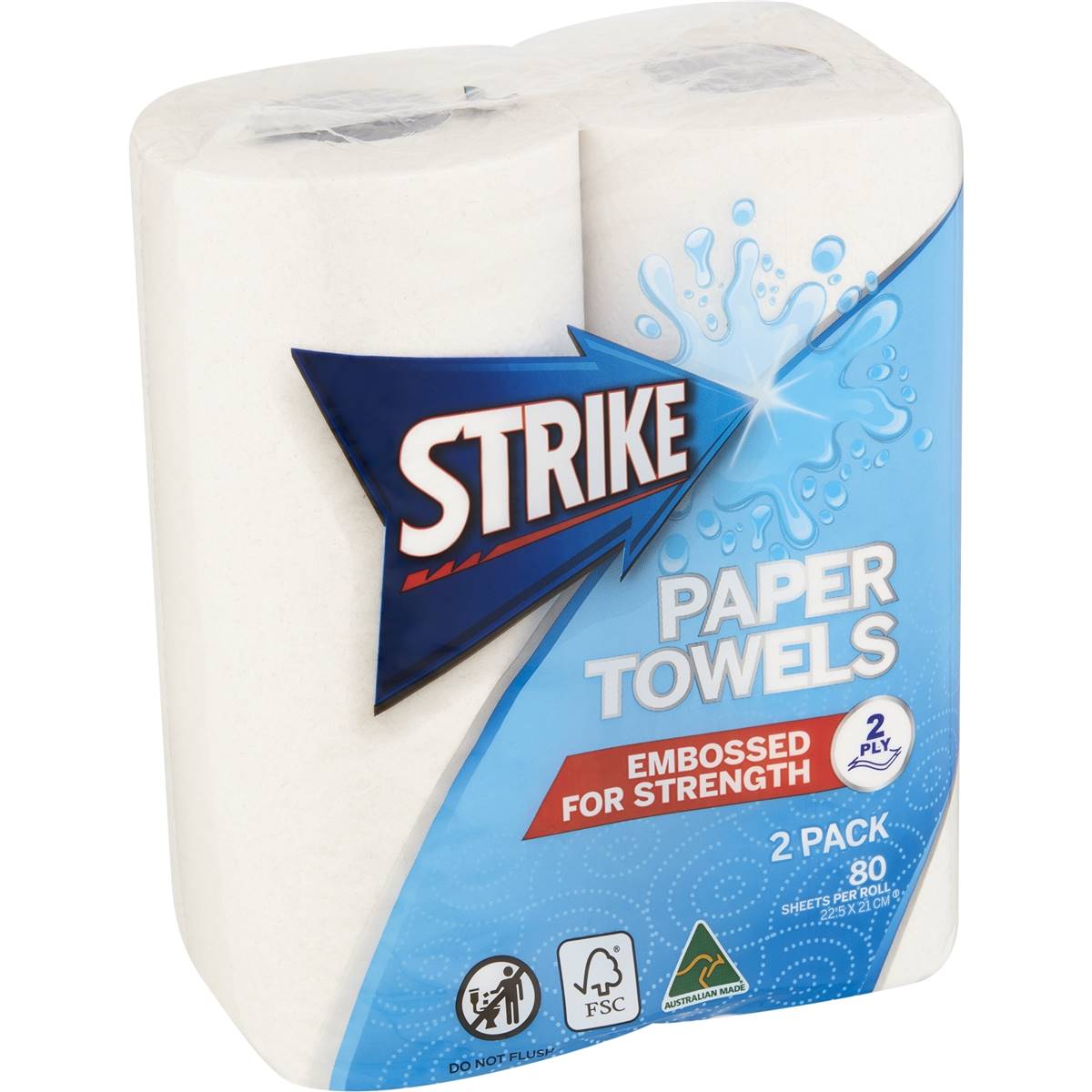Strike 2 Ply Paper Towel