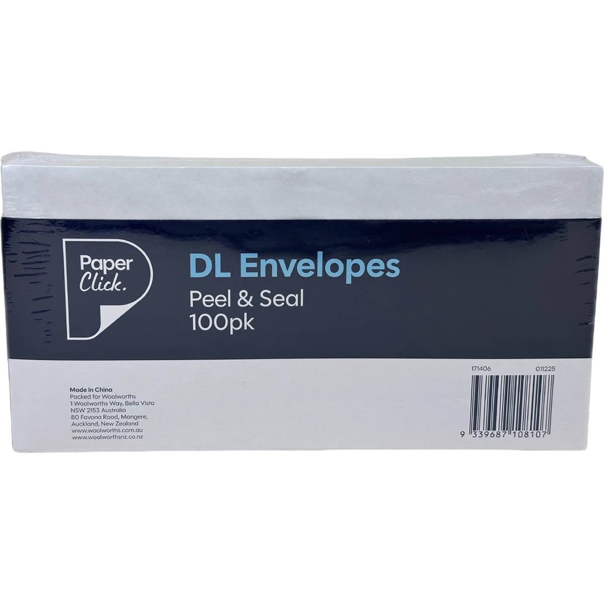Paperclick DL Envelopes Peel & Seal Dl